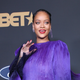 Rihanna poses with the President’s Award at the 51st NAACP Image Awards, Presented by BET, on February 22, 2020, in Pasadena, California.